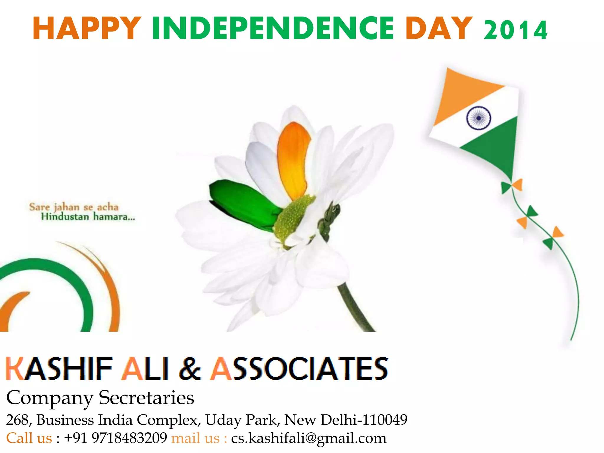 Happy independence day 2014 | PPT