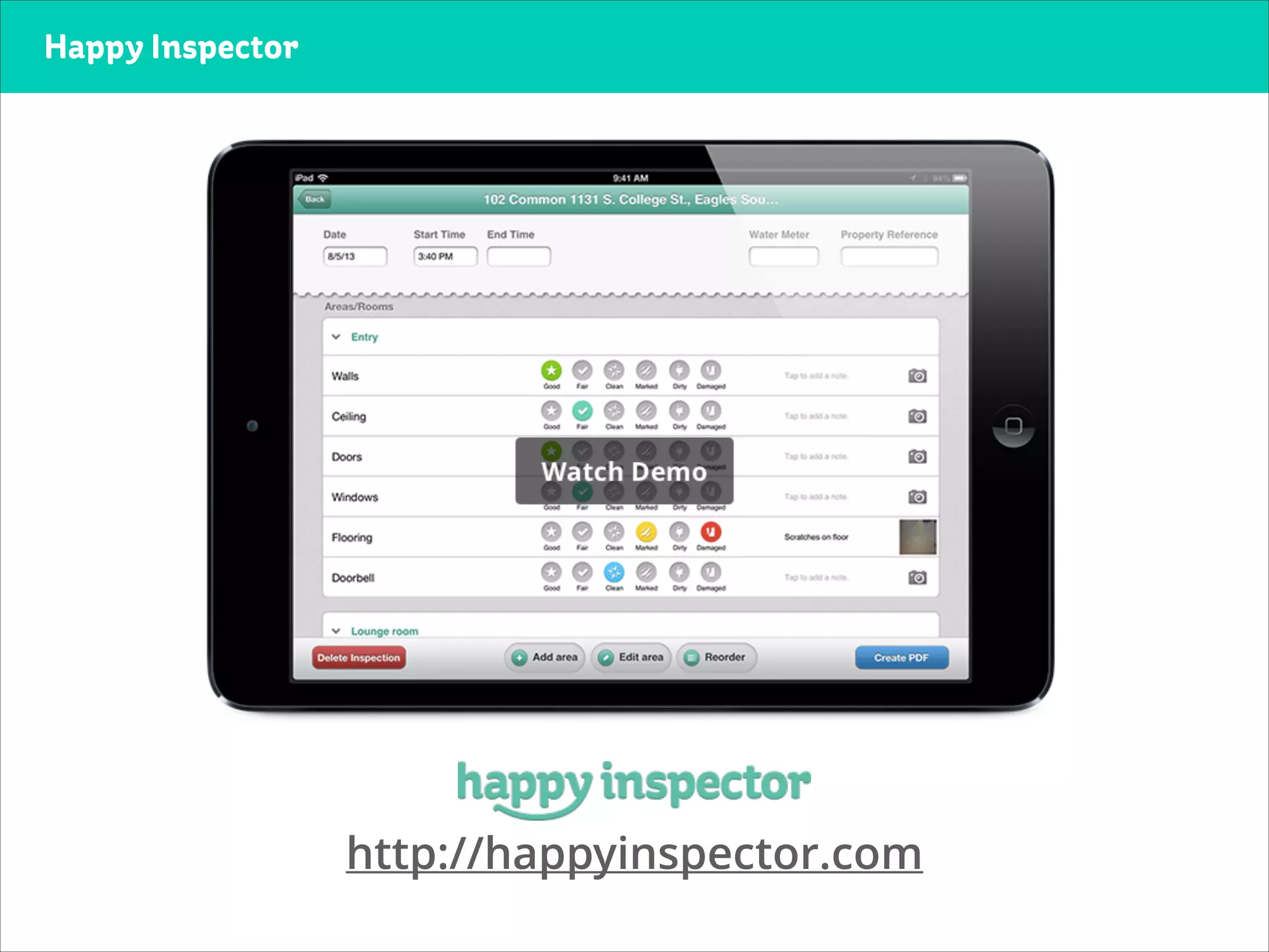 Happy Inspector
Jindou Lee, CEO+Founder
http://happyinspector.com
 