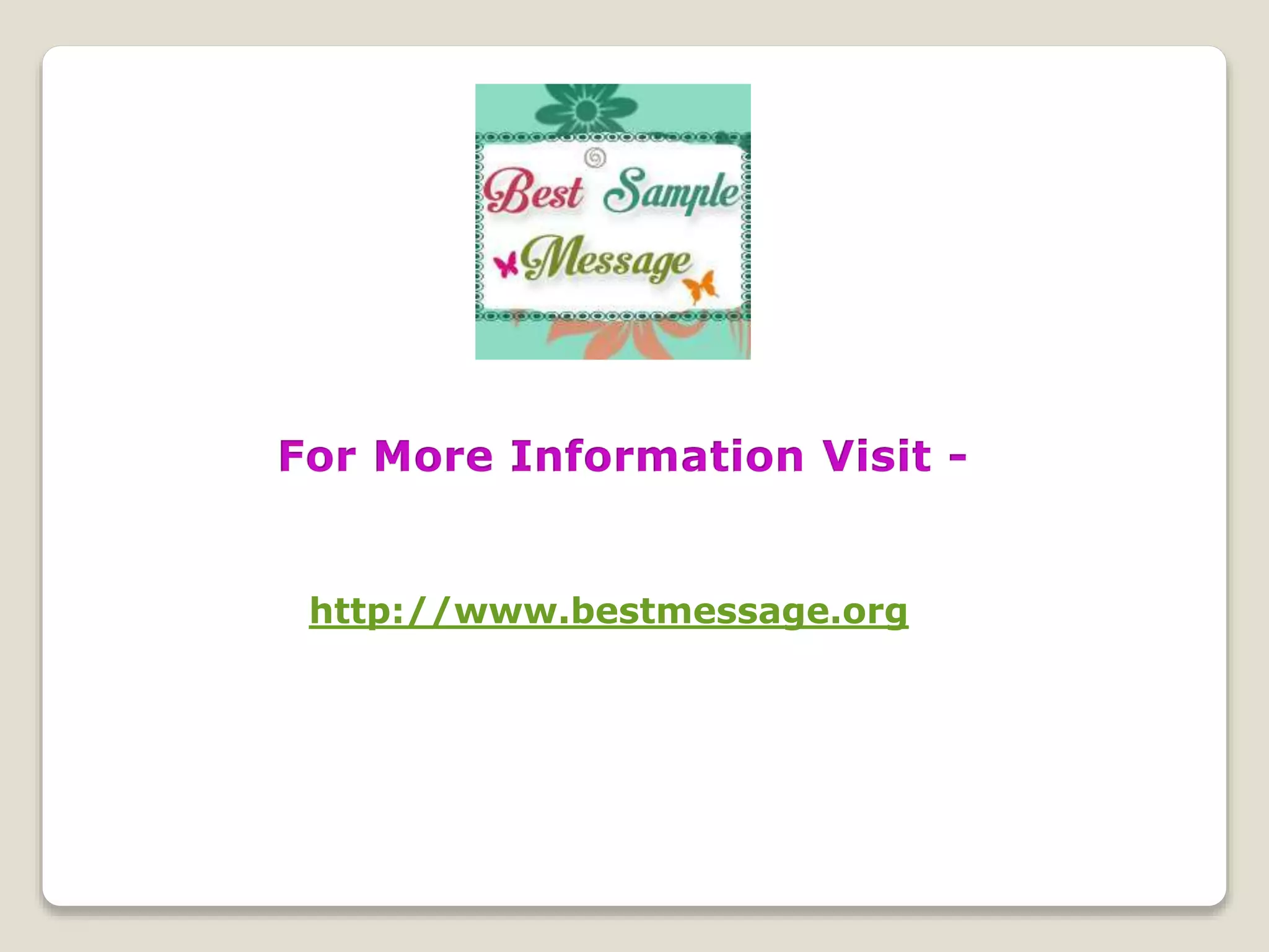http://www.bestmessage.org