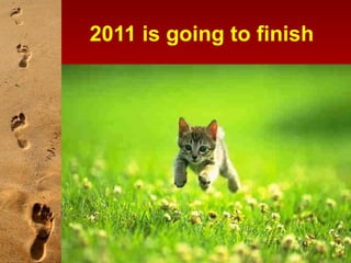 2011 is going to finish   