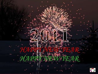 HAPPY NEW YEAR 2011