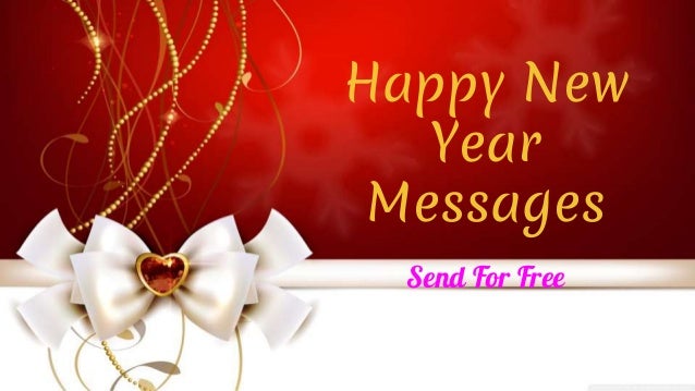 Happy New Year Messages Send For Free