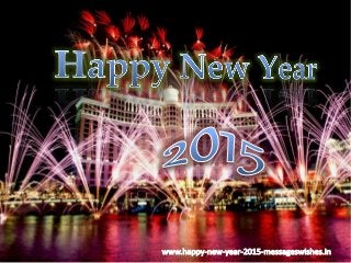 Happy New Year Message Wishes
