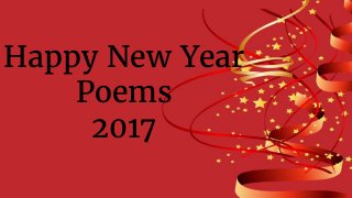Happy New Year
Poems
2017
 