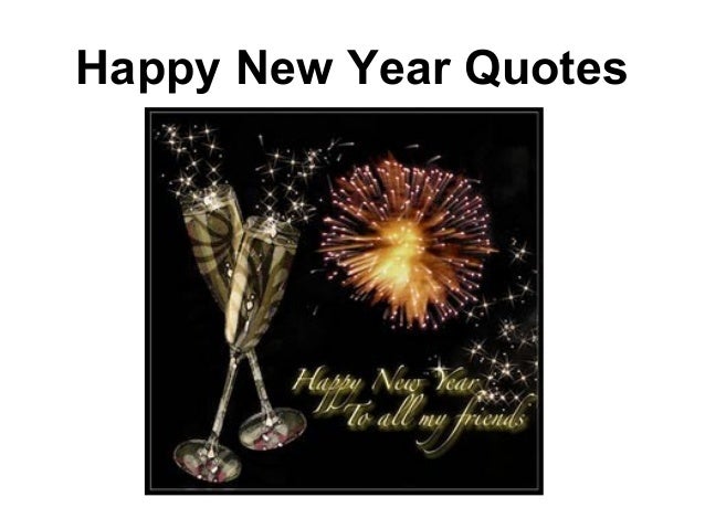 Happy New Year Quotes