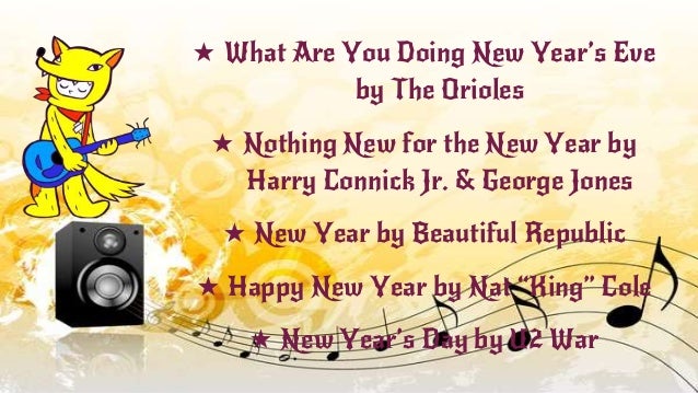 Happy New Year Songs Let Yourself Fall In Love Celebration