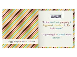Happy Pongal & Makar Sankranti