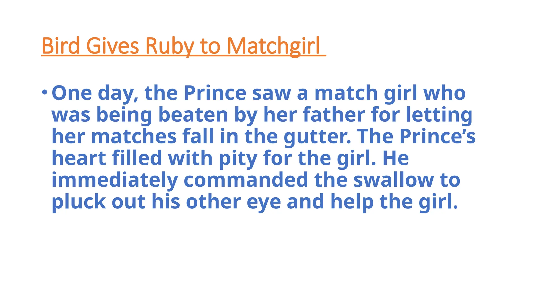 Happy Prince class 9.pptx English slide show | PPTX