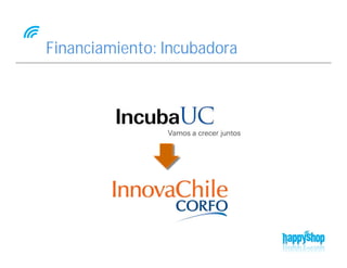 Financiamiento: Incubadora
 