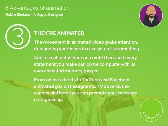 6 Advantages of animation