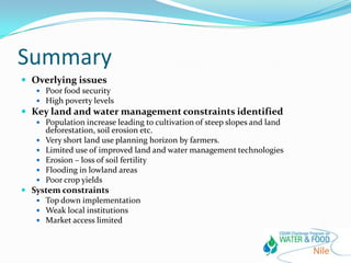 The ‘happy strategies’ game: Matching land and water interventions with landscape needs