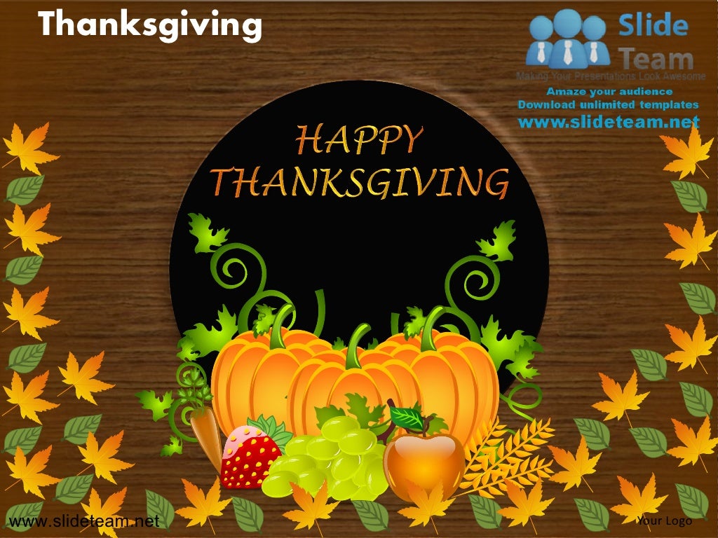 Happy thanksgiving turkey celebrations powerpoint templates.