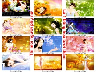 Là 1 bông hoa tươi thắm
Thì mỗi người phụ nữ
 