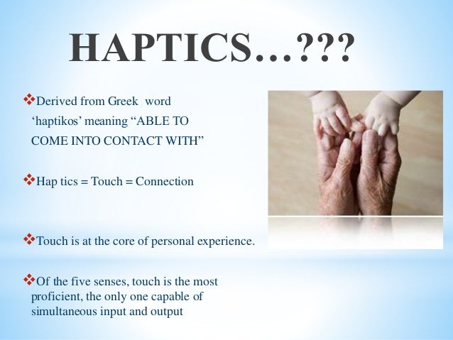 haptics examples