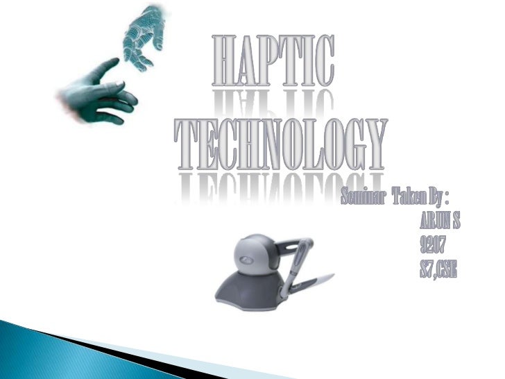 haptic technology ppt