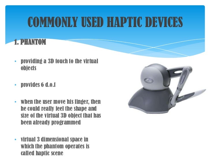 Haptic Technology ppt