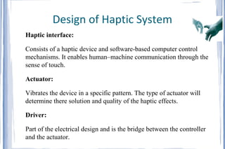 Haptic Technology | PPT
