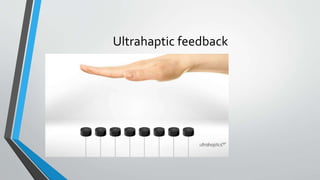 Ultrahaptic feedback
 