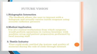 presentation on Haptic Technology