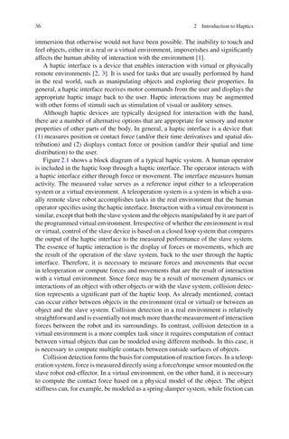 Haptics for virtual reality and teleoperation | PDF