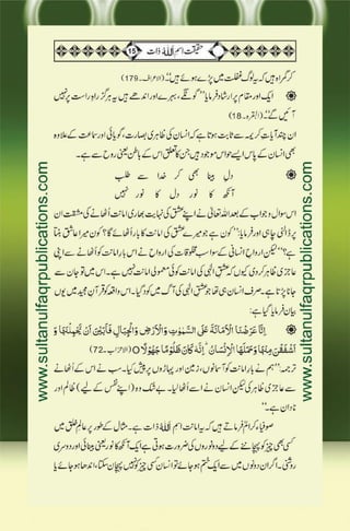 Haqeeqat e Ism e Allah Zaat