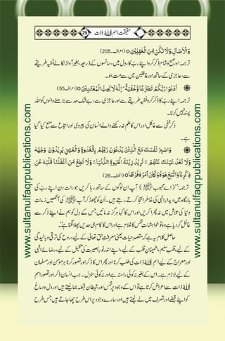 Haqeeqat e Ism e Allah Zaat