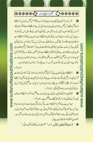 Haqeeqat e Ism e Allah Zaat