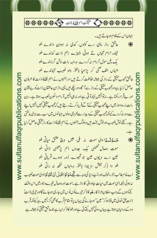 Haqeeqat e Ism e Allah Zaat