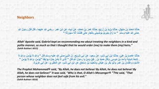 Haqooq al Ibad-Rights of people in Islam | PPTX
