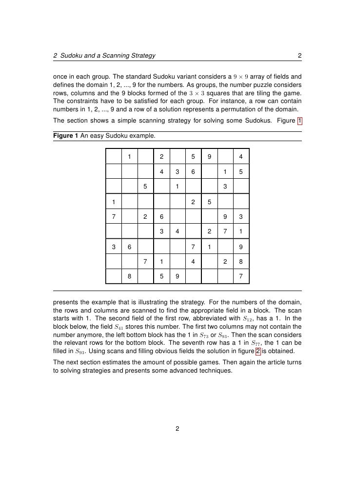 Sudoku Solving With Computational Intelligence
