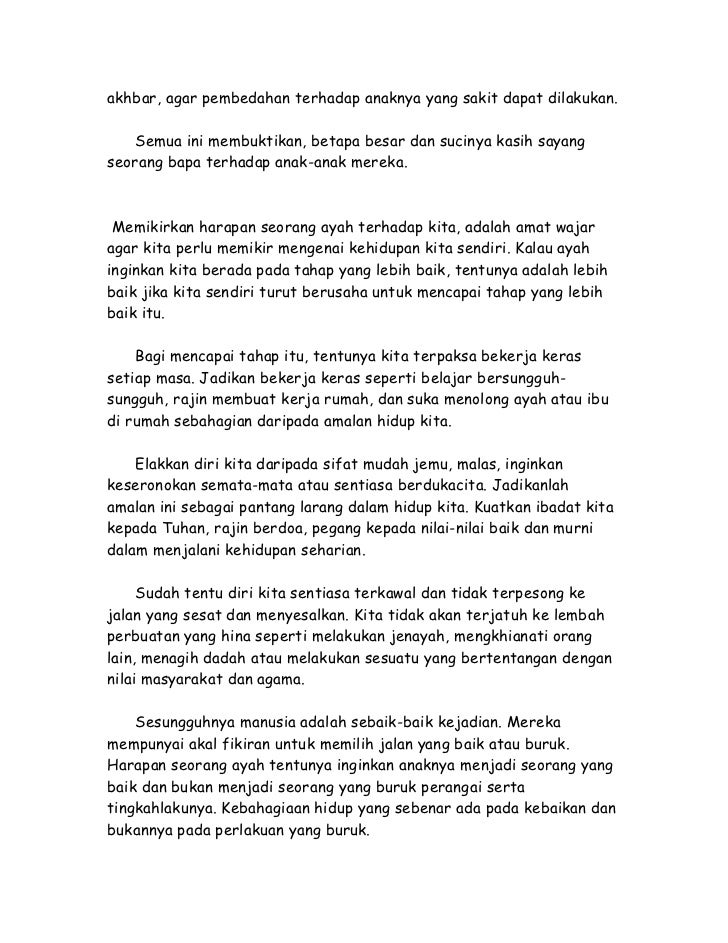 Harapan Seorang Ayah 1