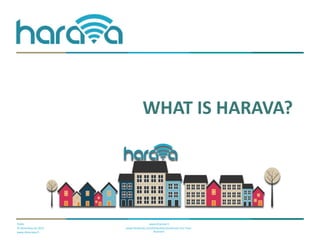 Public
© Dimenteq Oy 2012
www.dimenteq.fi
www.eharava.fi
www.facebook.com/Dimenteq-Dimension-For-Your-
Business
WHAT IS HARAVA?
 