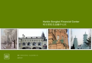 Harbin Songbei Financial Center
                                   哈尔滨松北金融中心区




               IBI工程项目咨询（北京)有限公司
               2010.01
IBI Group                          Harbin Songbei Financial Center
www.ibigroup.com                                                     1
                                   Jan,2010
                                   May,
                                        2010
 