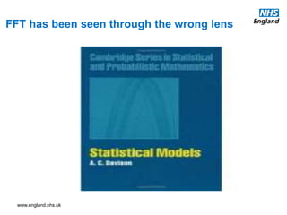 www.england.nhs.uk
FFT has been seen through the wrong lens
 