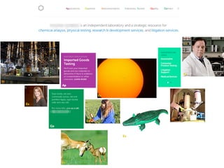 Visual inventory
Design by reference
 