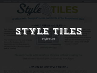 Style Tiles
styletil.es
 