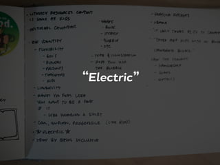 “Electric”
 