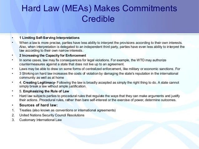 Hard and soft law copy