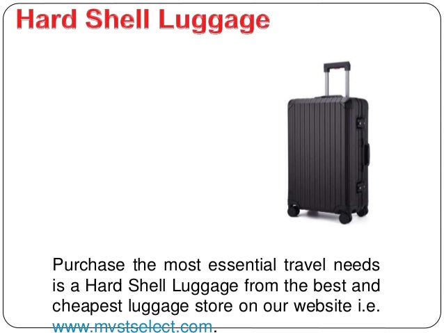 cheapest hard shell suitcases