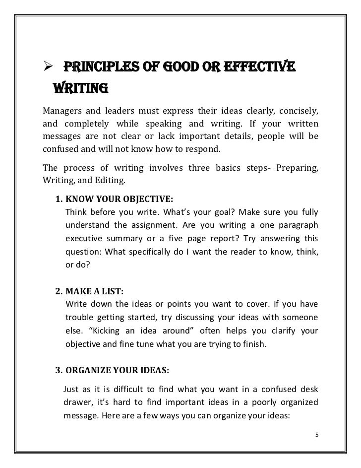 business letter writing principles hardcopy of quot basics of effective writing quot quot business business letter writing principles hardcopy of quot basics of effective writing quot quot business