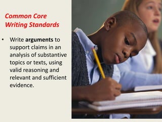 Common ConcernsDistribution of literary and informational texts in the 2009 NAEP Reading Framework.