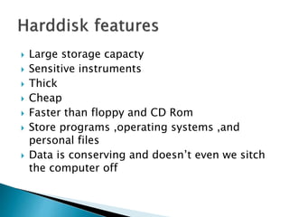 Hard disk | PPTX