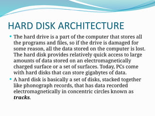 Comprehensive Overview of Hard Disk Architecture and Disk Scheduling ...