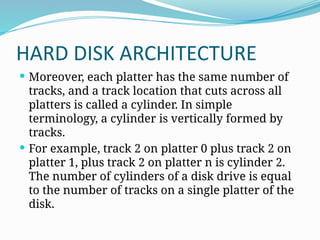 Comprehensive Overview of Hard Disk Architecture and Disk Scheduling ...