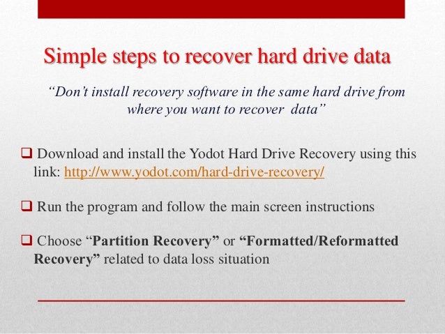 yodot hard drive recovery yodot hard drive recovery