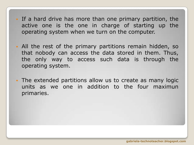 Hard Drive Partitions Ppsx Operating Systems Computer Software Hard Drive Partitions Ppsx Operating Systems Computer Software