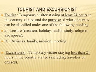 What is the Difference between Tourist And Excursionist: Key Facts Explained