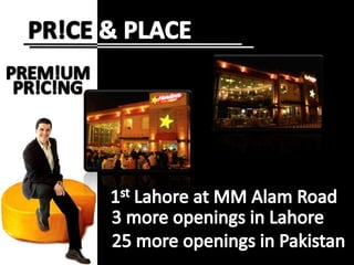 PR!CE & PLACEPREM!UMPR!C!NG1st Lahore at MM Alam Road3 more openings in Lahore25 more openings in Pakistan