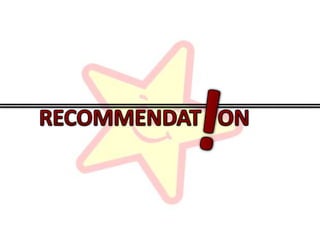 !RECOMMENDAT   ON