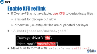 Reflink DCSF19 Hardening Docker daemon with Rootless mode | PDF